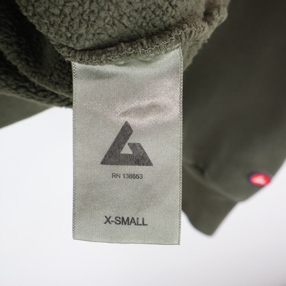 American Giant Unisex American Vintage Pullover Deep Olive Size XS NWOT - Picture 7 of 7
